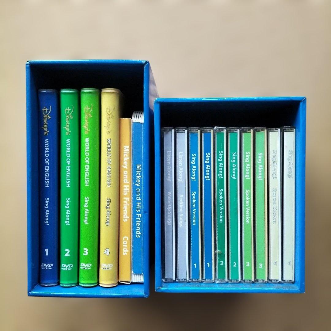 ①②セット商品》【DWEフルセット】①ディズニー英語システム シング