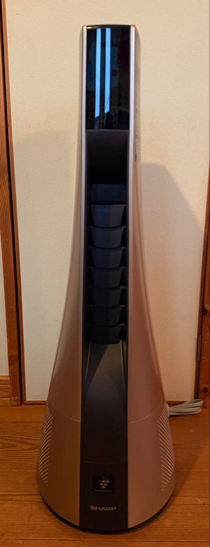 シャープ　プラズマクラスタースリムイオンファン（美品） シャープ プラズマクラスター搭載！ スリムイオンファンへのクチコミ