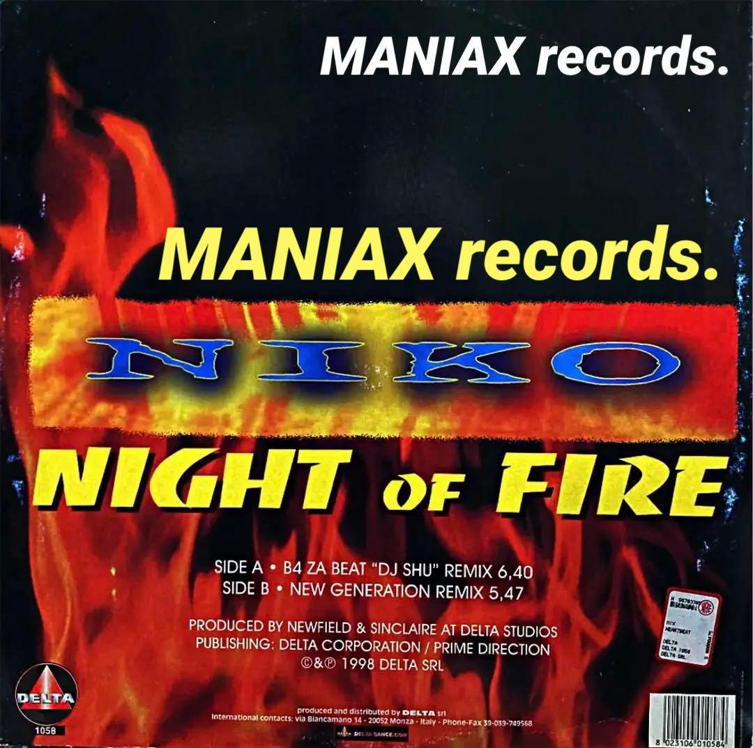 NIGHT OF FIRE／NIKO NEW GENERATION REMIX他 - メルカリ