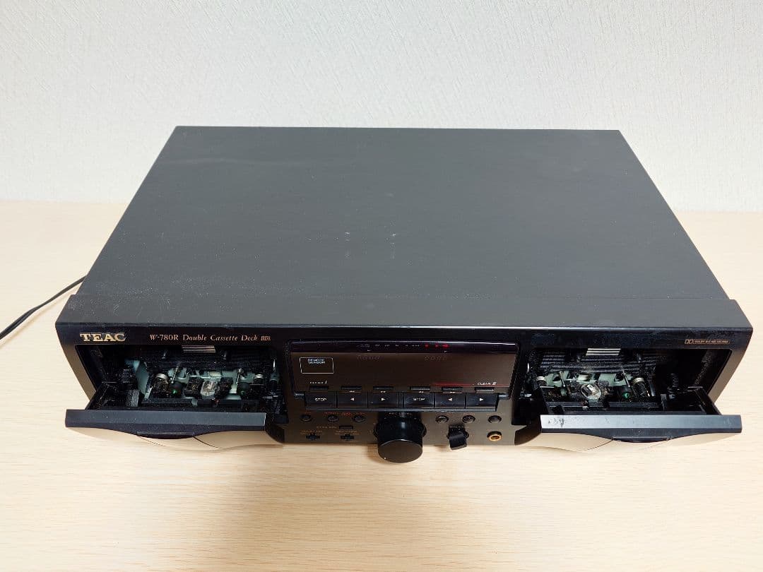TEAC W-780R ダブルカセットデッキ ジャンク品 - メルカリ