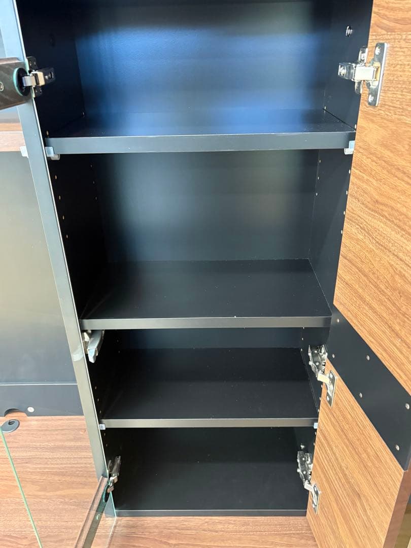 M047 モーブル製 ハイテレビボード テレビボード上下分割可能 幅