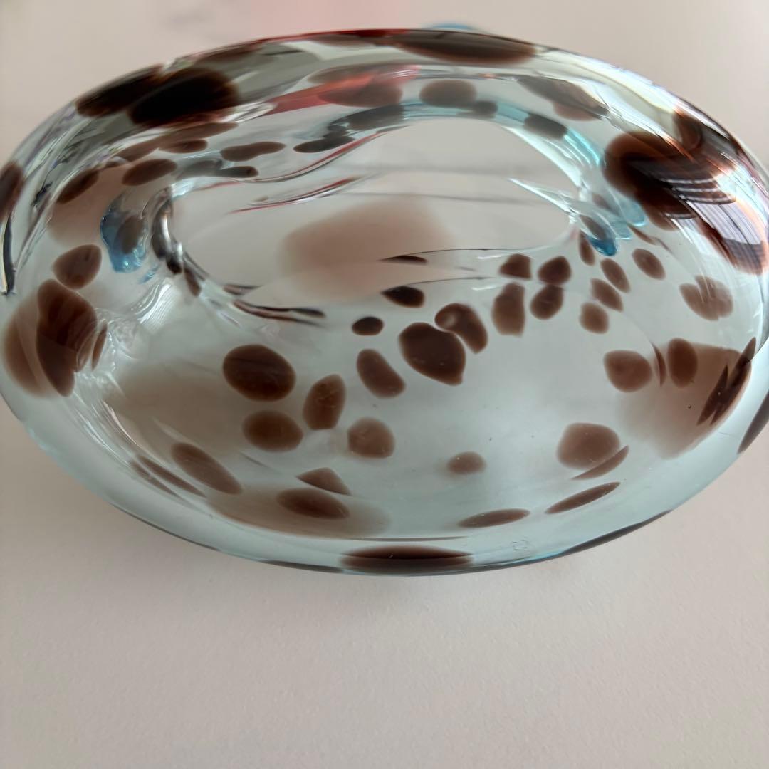 Sghr スガハラガラス】サック＊サイレントムーン・手作りガラス製花瓶