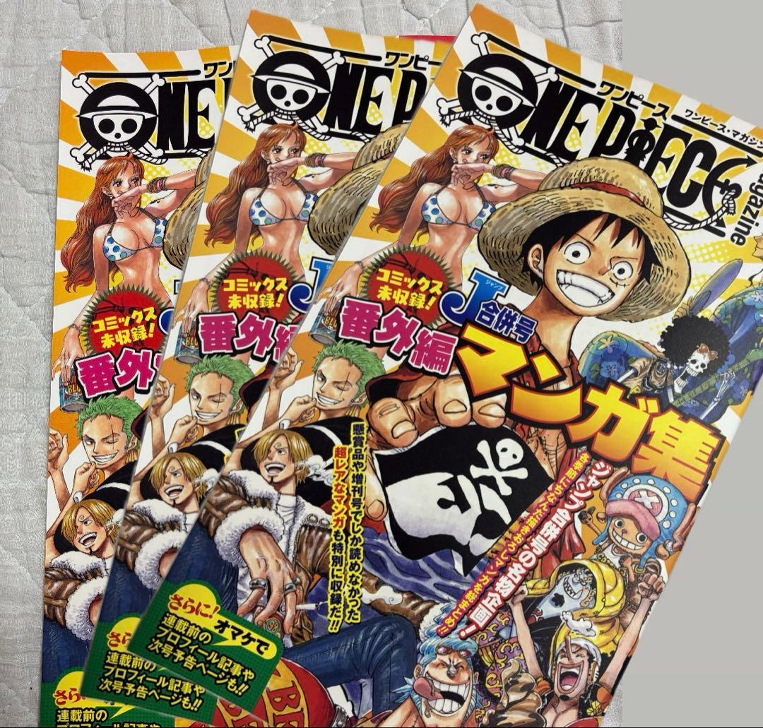 ワンピース 付録 ONE PIECE 雑誌 漫画 イラスト マンガ集 本 冊子
