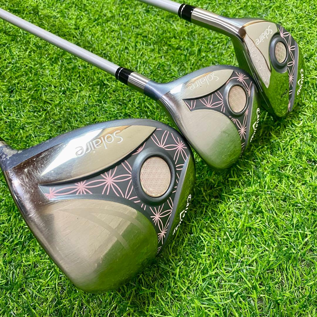 キャロウェイ ソレイユ ゴルフセット 8本 L 右 レディース 現行 - メルカリ