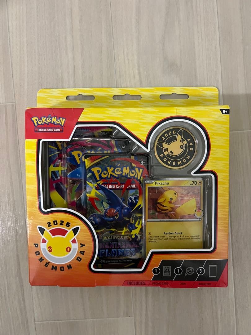 海外限定・未開封 ポケモンカード 30周年 ピカチュウプロモ 英語版