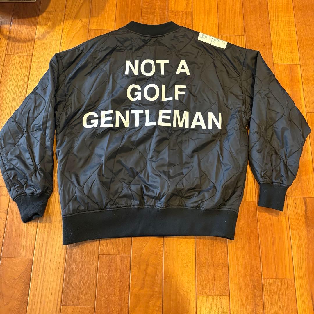 Captains Helm Golf 防寒中綿 セットアップ　ブラック　L CAPTAINS HELM - 【ラスト1点】TM HALF-ZIP TEC JKT (BLACK) / テック