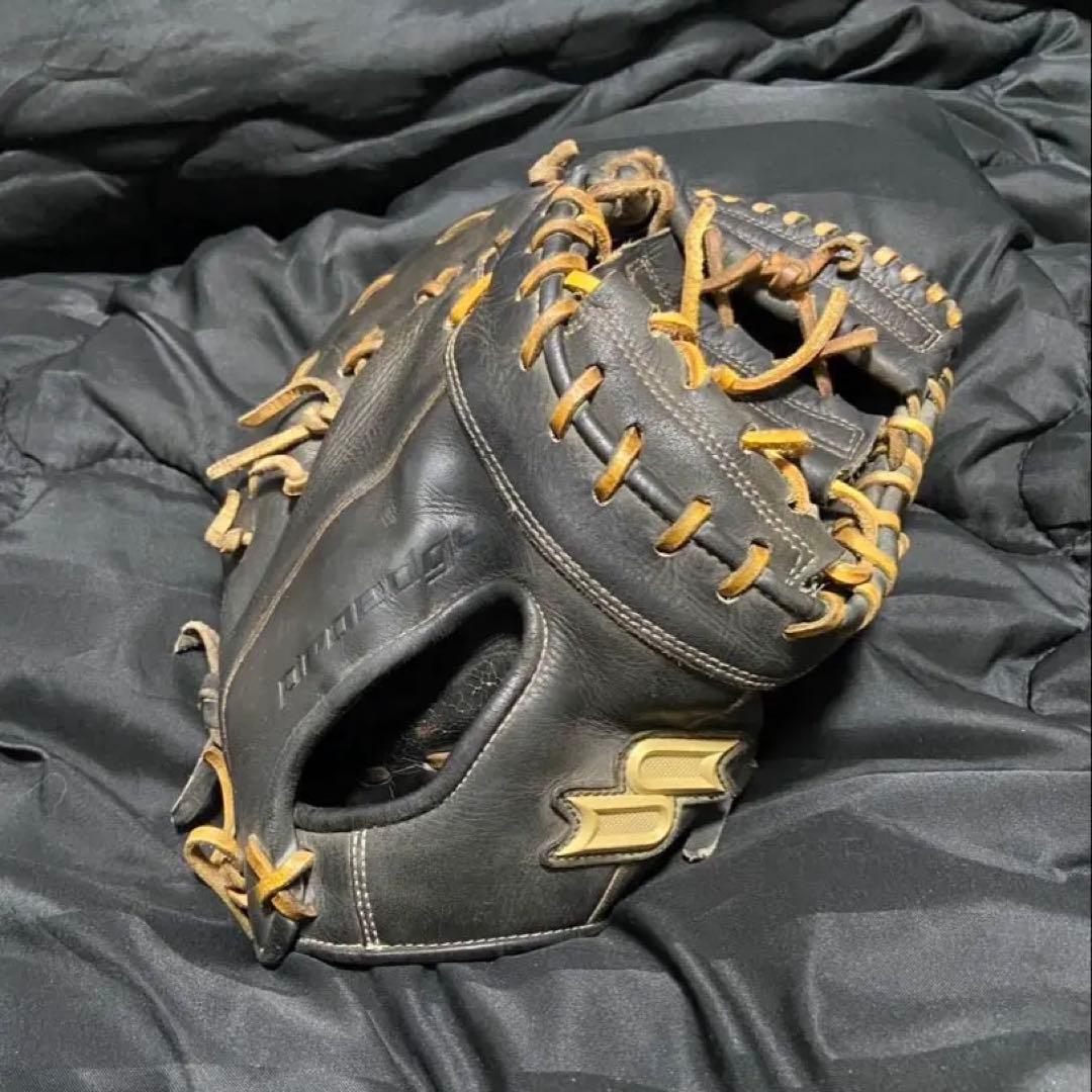 硬式　野球　グローブ グラブ　SSK エスエスケー　黒　ファーストミット 野球 SSK エスエスケイ 硬式グローブ 大人 一般 高校生 硬式 グローブ