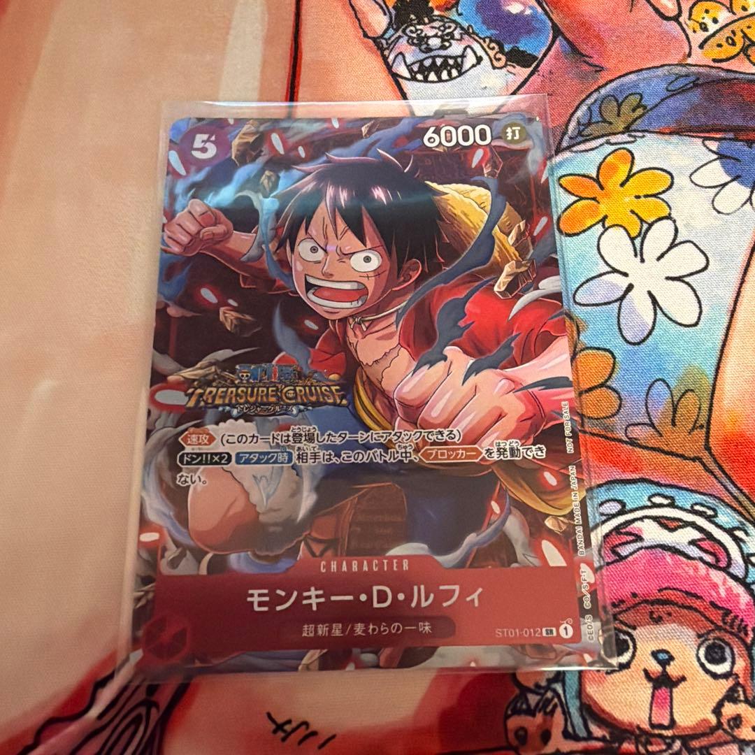 ルフィ パラレル 優勝プロモ トレジャークルーズ ワンピースカード