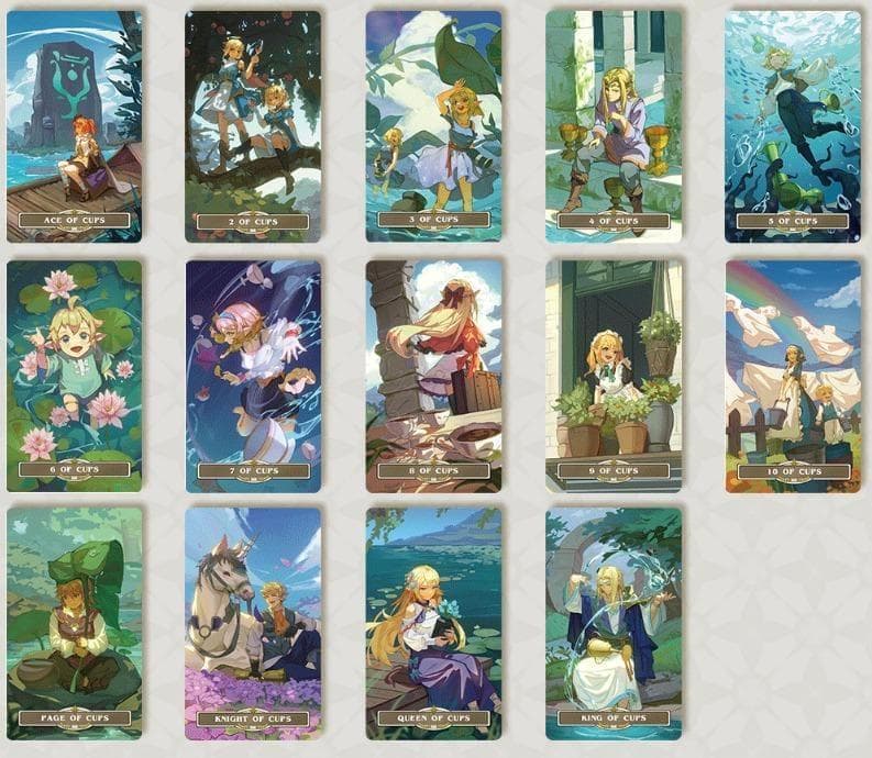 正規品タロットカード】まるでゲームの世界観✨旅人の歌のタロット