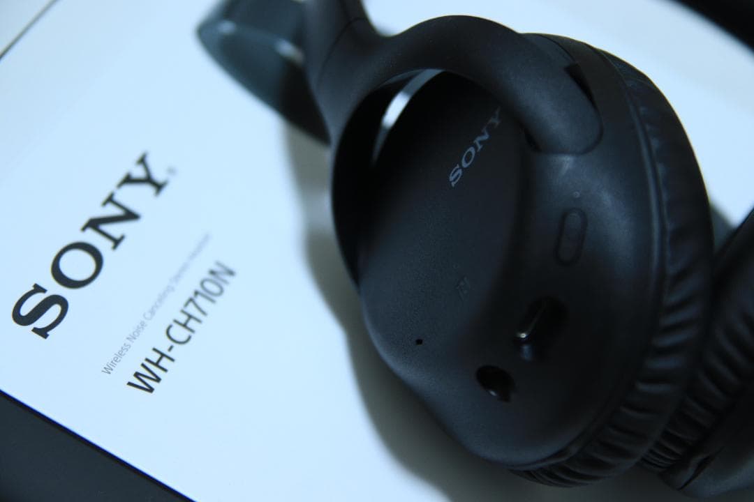 SONY WH-CH710N ワイヤレスヘッドホン ブラック - メルカリ