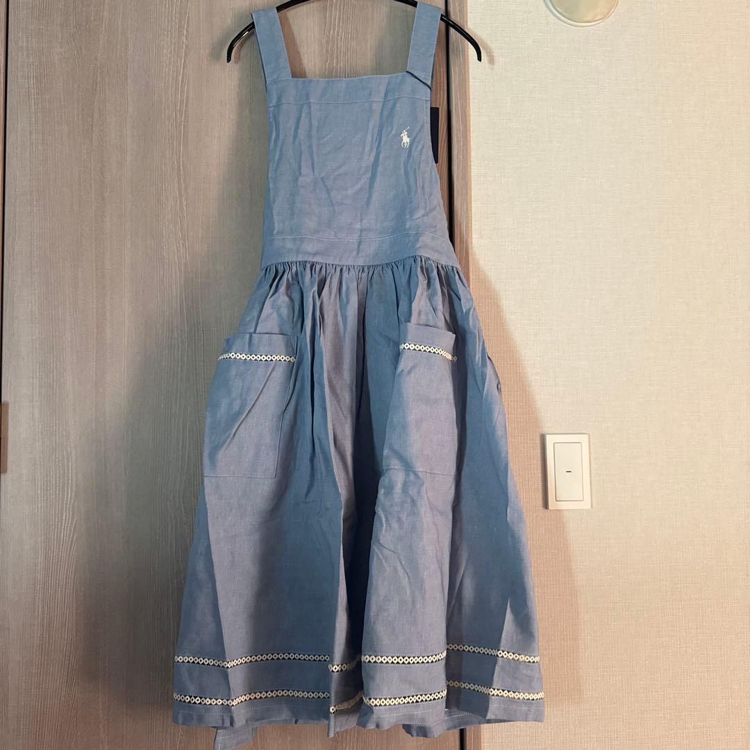 【値下げしました】ラルフローレン　アディソンシャンブレイ　エプロン Ralph Lauren - 【新品】ラルフ ローレン アディソンシャンブレイ