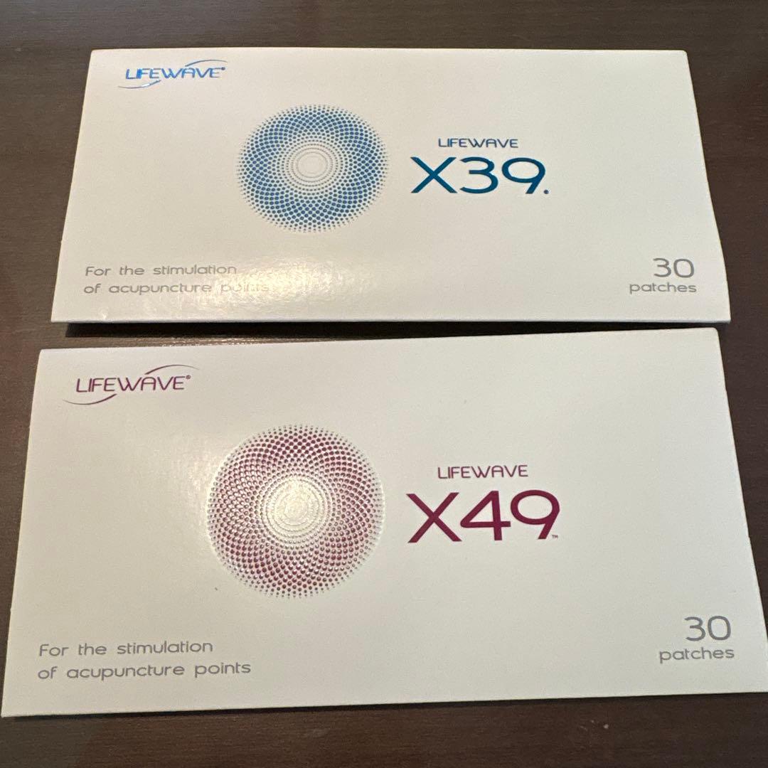 LIFEWAVE X39 & X49 パッチ 30枚セット ② - メルカリ