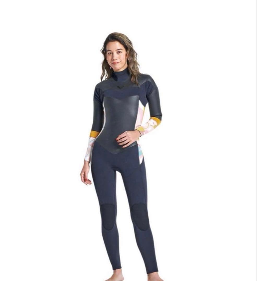 Roxy 4/3mmセミドライ Lサイズ　ウェットスーツ サーフィン　ダイビング ROXY（ロキシー） 25-26 ROXY セミドライ ウエットスーツ カスタム