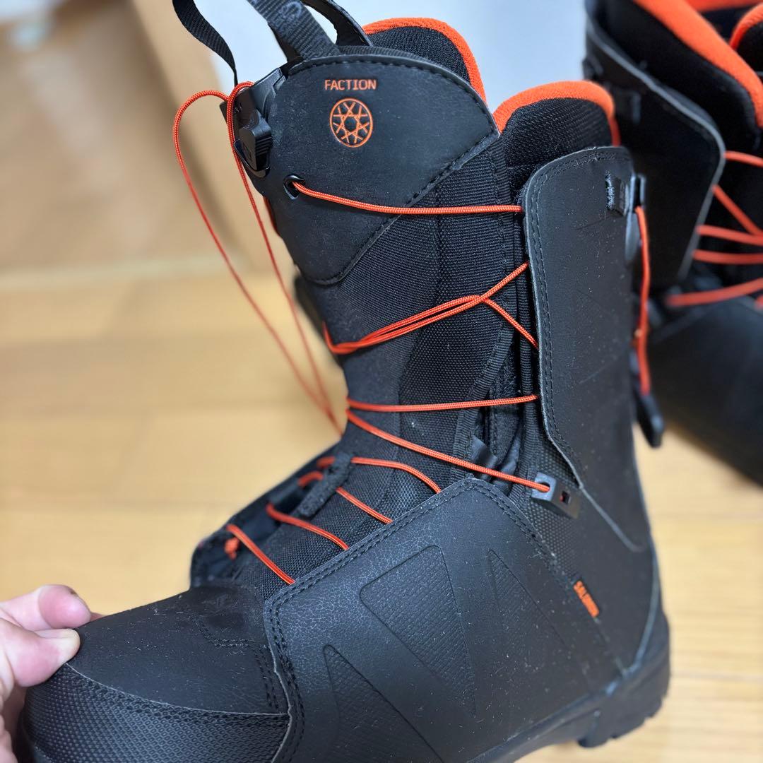 【使用1回のみ】Salomon FACTION スノボブーツ 27.5cm