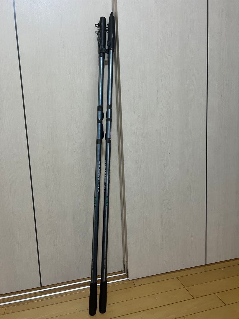 シマノ サーフリーダー 425EX-T 投げ竿 4.25m 2本セット - メルカリ