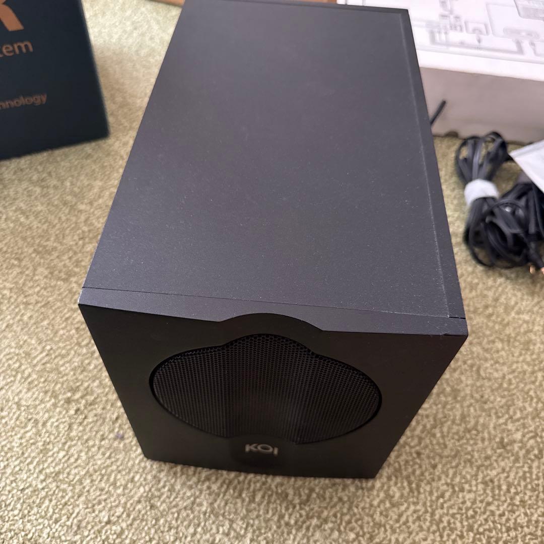 KOI TIGER パワードスピーカーシステム 付属品全揃 箱有