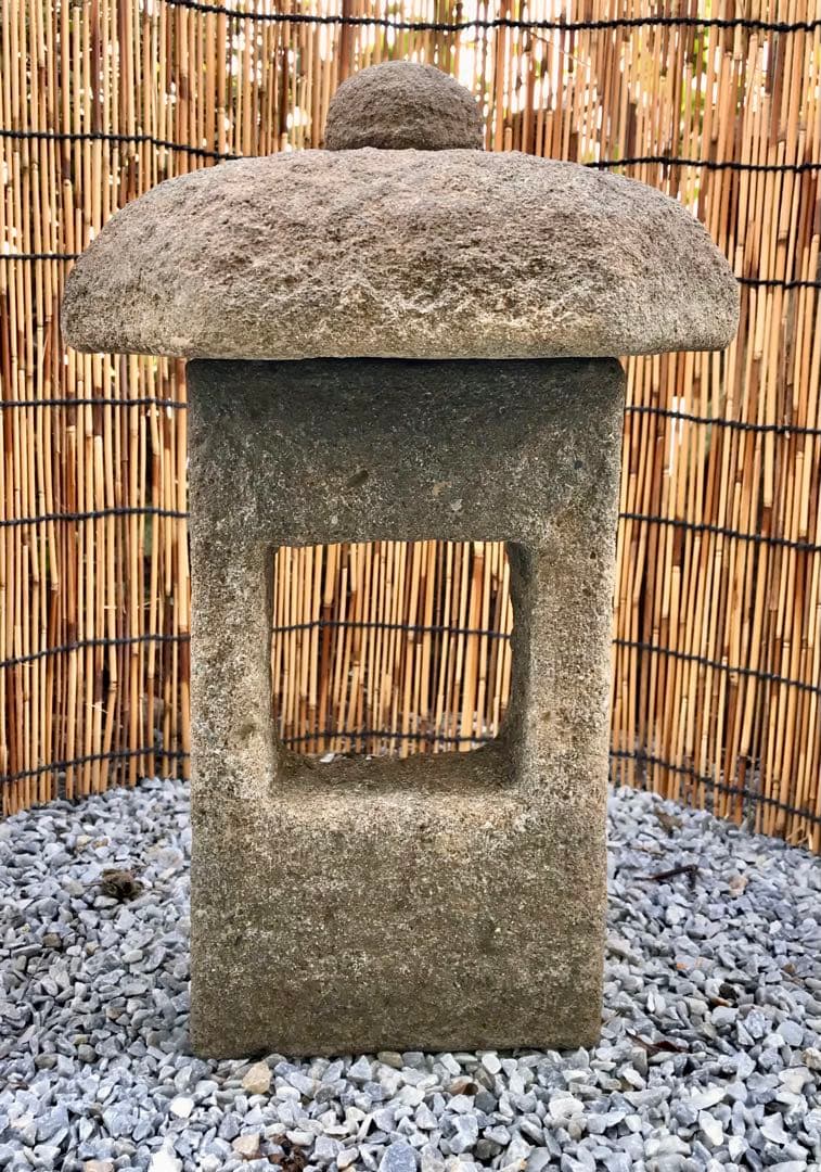 石灯篭・箱庭灯篭・坪庭石灯篭】庭石オブジェ置物ガーデニング造園飾り