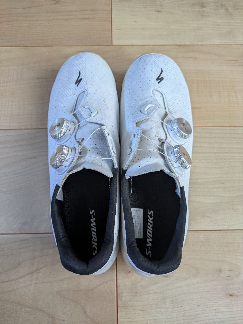 S-Works 　Torch wide ロードバイクシューズ ホワイト 42.5 S-WORKS TORCH ROAD SHOES TEAM WHT 42(42 (27cm) チームホワイト