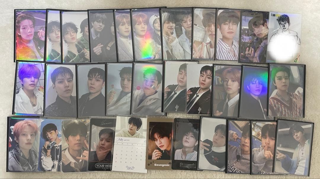 StrayKids スキズ スンミン Seungmin まとめ　セット StrayKids スキズ 展覧会 アーカイブフォトカードセット スンミン