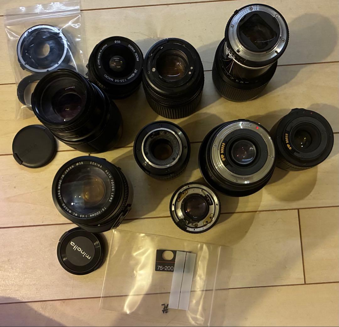 カメラ レンズ ジャンクセット - メルカリ
