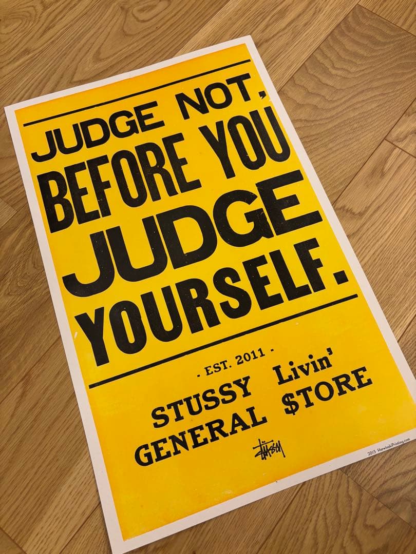 stussy livin' general store ポスター　ステューシー 廃盤※STUSSY Livin'GENERAL STORE ポスター(額付き) - メルカリ