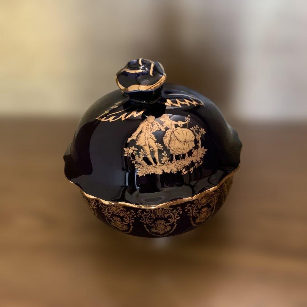 リモージュ　キャッスル　22k LIMOGES CASTEL 22K リモージュキャッスル フランス製 花瓶 - メルカリ