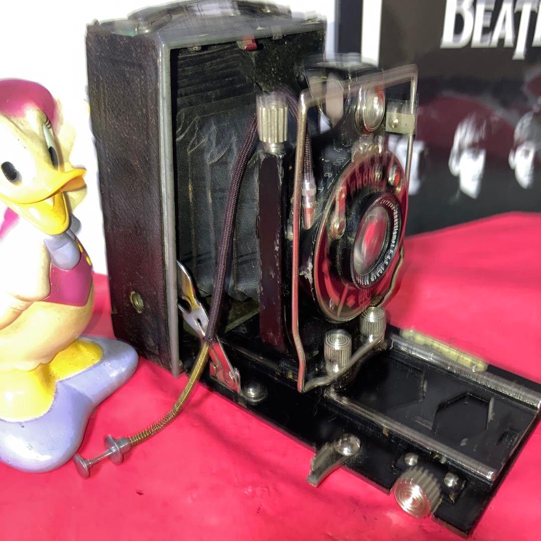 進様専用機貴重珍品CorygonRostax 二眼蛇腹 フィルムパック全付完動