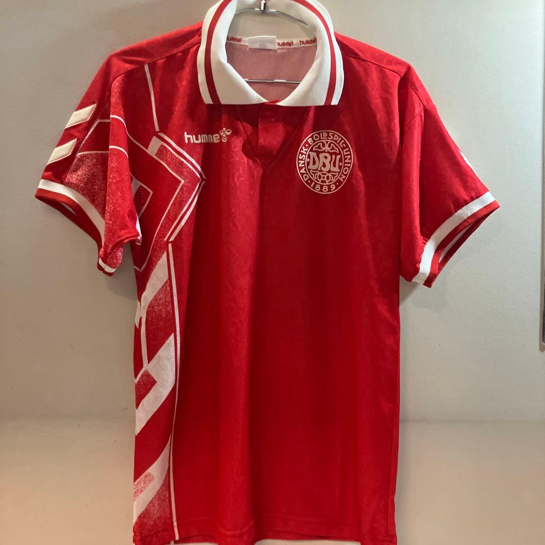 1994 デンマーク代表 ヒュンメル製 ユニフォーム L - メルカリ