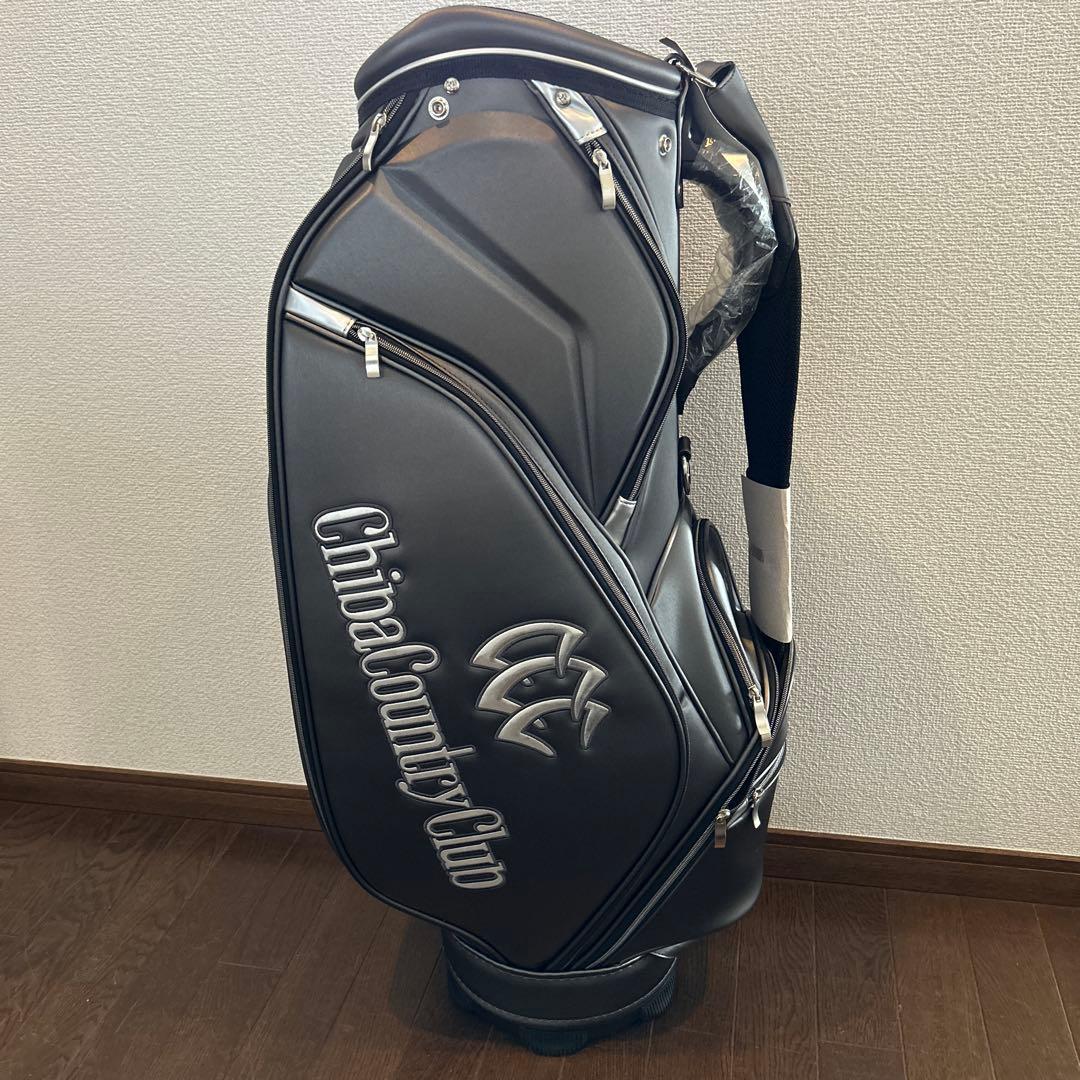 千葉カントリークラブ　オリジナルゴルフバッグ ブラック レンタルクラブを新規でご用意致しました⛳️ 男性右4セット・女性右1
