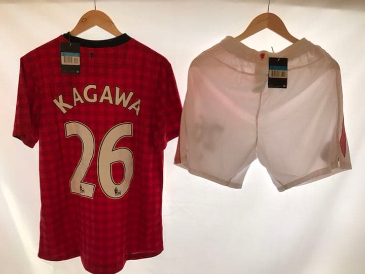 新品正規品 NIKE マンチェスター・ユナイテッド「26」香川真司 M 上下2