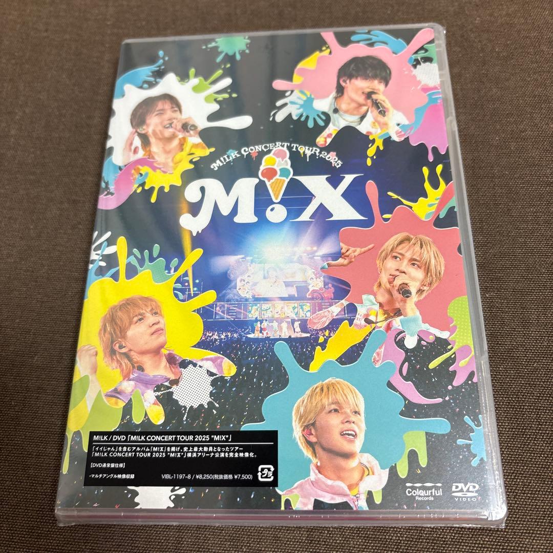 M!LK CONCERT TOUR 2025 「M!X」 DVD通常盤 - メルカリ