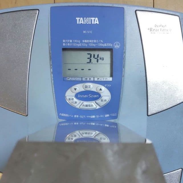 水晶 六角柱 高さ31cm 3.4kg 置物 木製台座付き