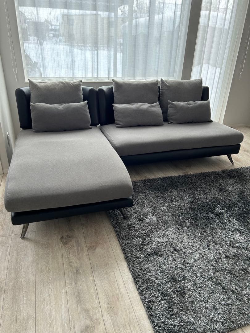 専用出品　ニトリ　ソファセット　ポーション 2人掛けソファ 布張りタイプ (ポーション2KD GY) | ニトリネット【公式