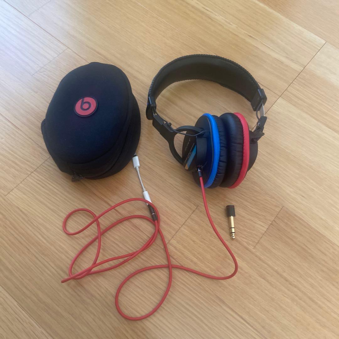 SONY MDR-7506スタジオヘッドフォン改造済み SONY MDR-7506 スタジオモニターヘッドホン ヘッドバンド改装済み