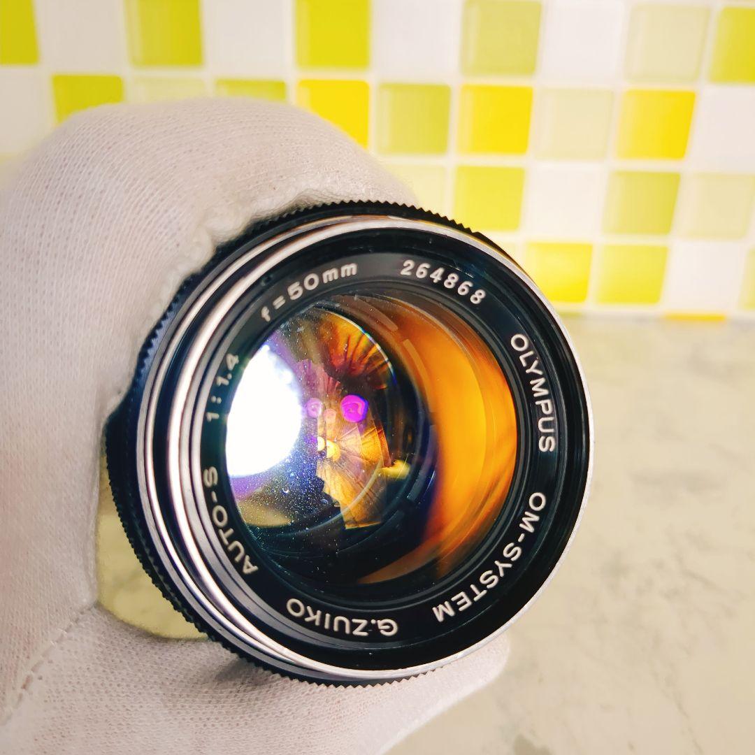 OLYMPUS G.ZUIKO AUTO-S 50mm f1.4 単焦点 レンズ - メルカリ