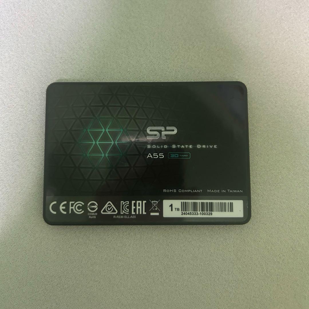 ［シリコンパワー］SSD 1TB SATA3 2.5インチ A55シリーズ Silicon Power（シリコンパワー） SSD 1TB 内蔵ssd 3D NAND採用 SATA3