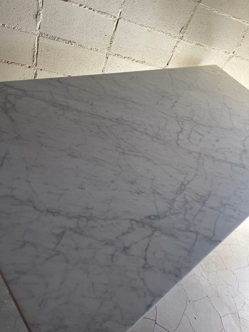 Francfranc フランフラン チェロ ダイニングテーブル 大理石 ×ウッド