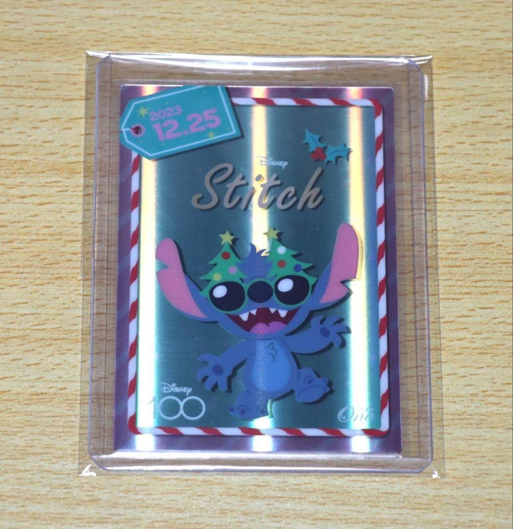 ディズニー リロ&スティッチ エポックワン クリスマス ホロスペクトラカード EPOCH ONE スティッチ 006 ディズニー クリスマス カードの通販 by