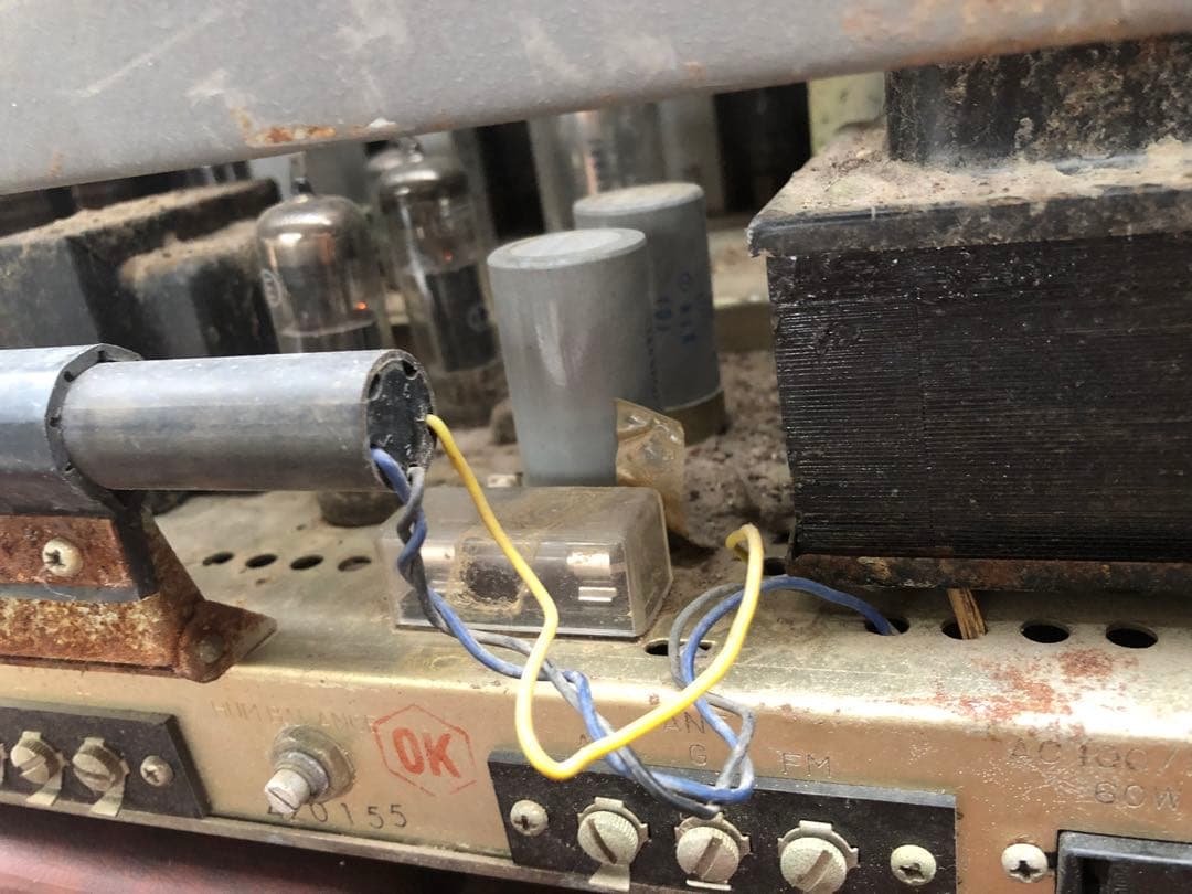 TRIO 真空管式ラジオ W X-333(J055) - メルカリ