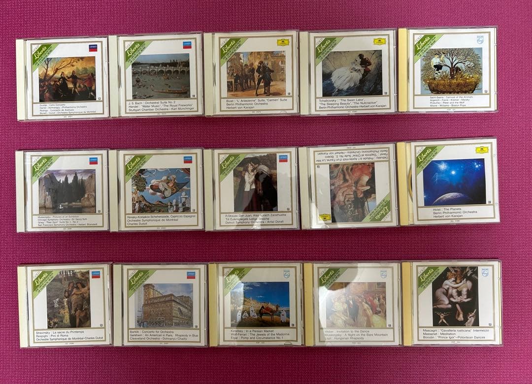 世界名曲選集 クラシック全集 1〜70巻 ゴールドディスク盤 - メルカリ