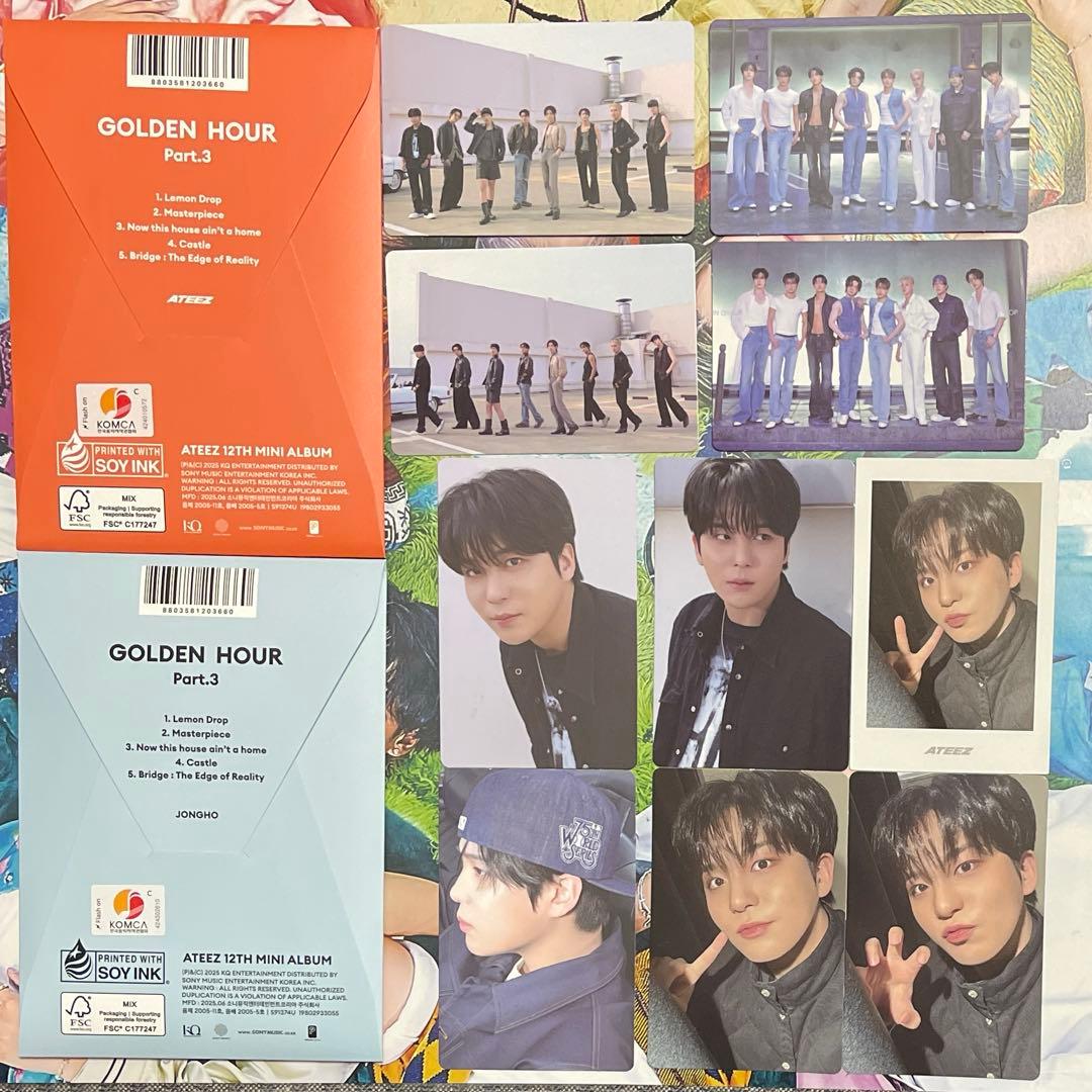 ジョンホ ATEEZ ポカアルバムセット - メルカリ