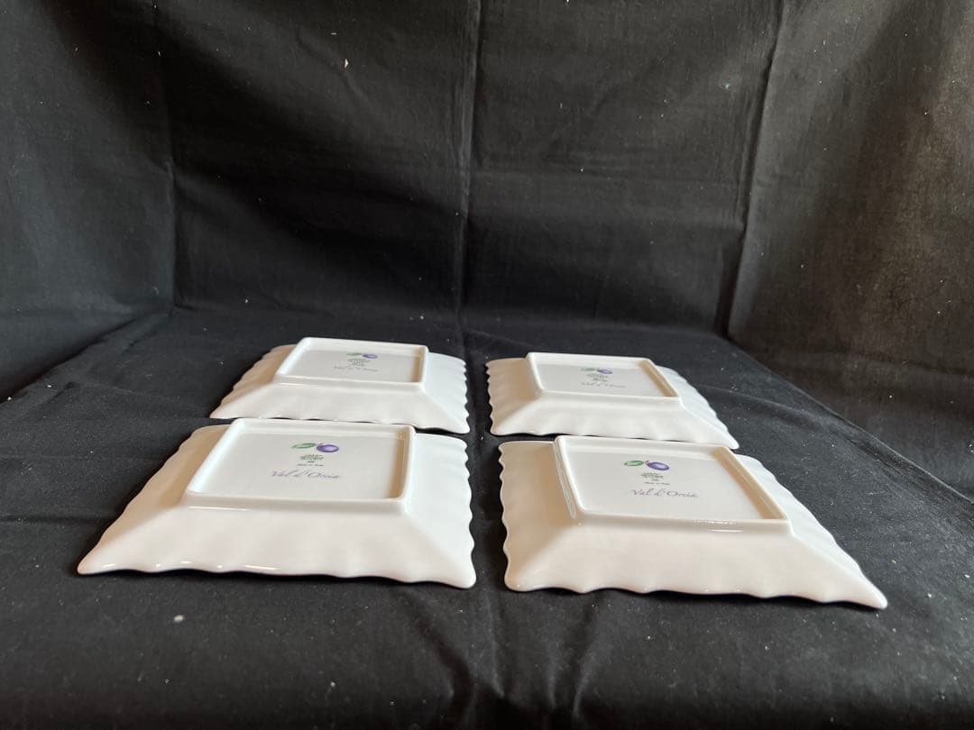 リチャードジノリ　ペルージャ　スクエアプレート　15.5cm