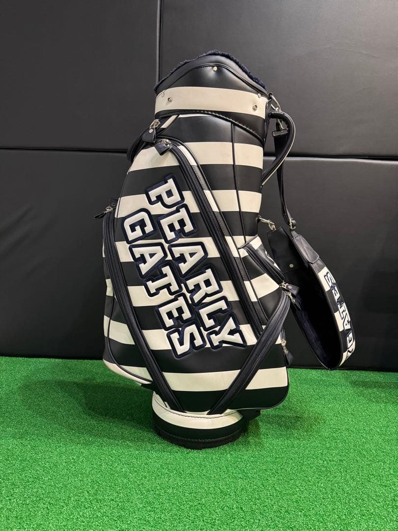 赤字出品！！PEARLY GATES ストライプ キャディバッグ 送料無料！ 楽天市場】パーリーゲイツ（口枠数（キャディバッグ）6）の通販