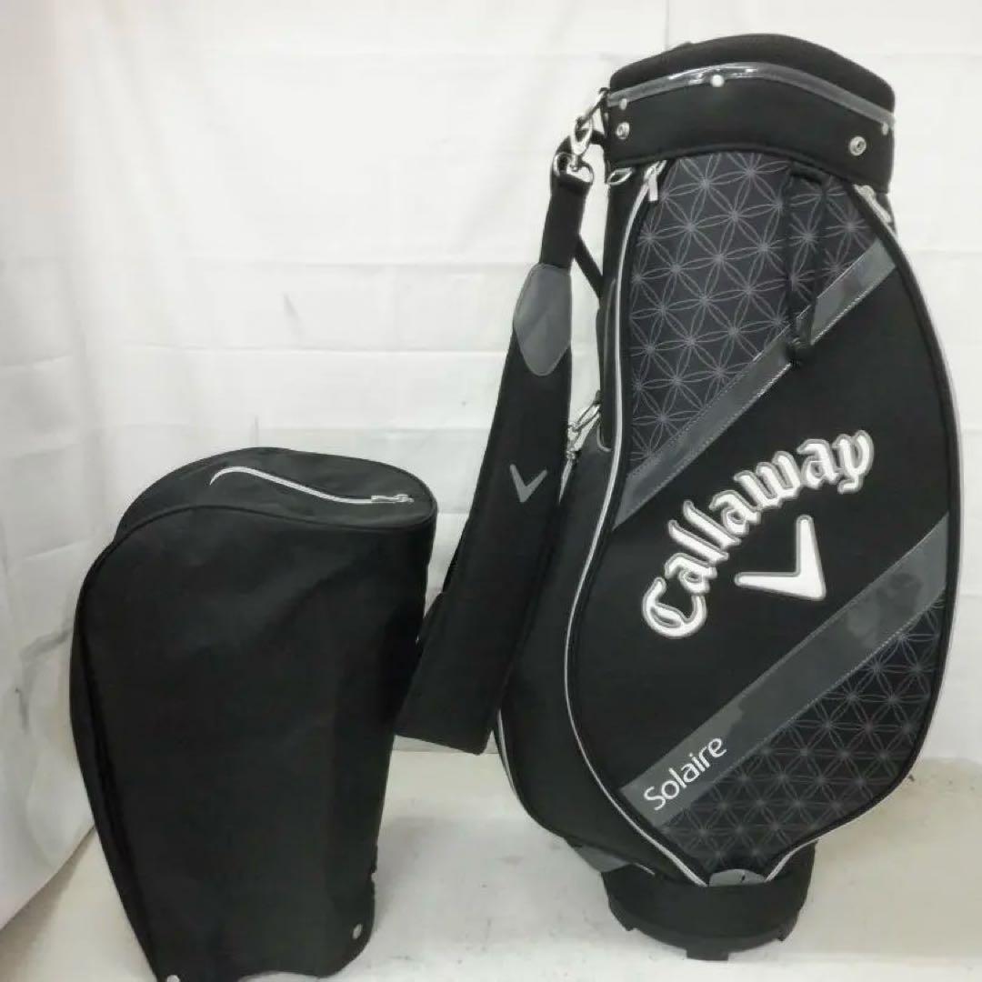 未使用★Callaway★Solaire★キャロウェイ★8.5型★軽量★BK 楽天市場】Callaway キャロウェイ Solaire ソレイル レディース