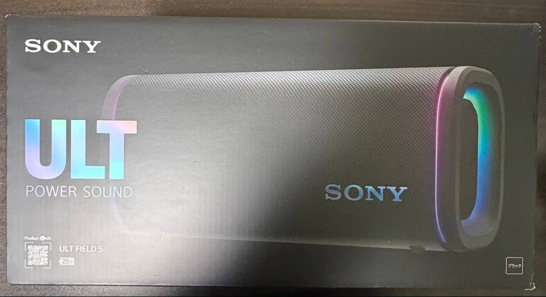 ソニー　SONY ULT FIELD 5 ワイヤレススピーカー SONY ULT FIELD 5 ブラック ワイヤレススピーカー Bluetooth 防水 防塵