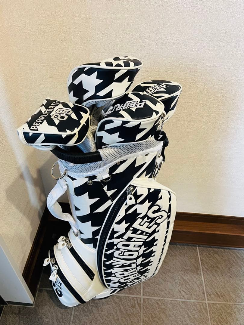 PEARLY GATES パーリーゲイツ　キャディバッグ 千鳥柄 PEARLY GATES（パーリーゲイツ） 【NEW】PEARLY GATES ≪PG is PG