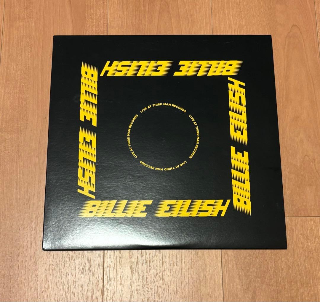 Billie Eilish Third Man live レコード Billie Eilish Live - Third Man Records Black and Blue Vinyl LP