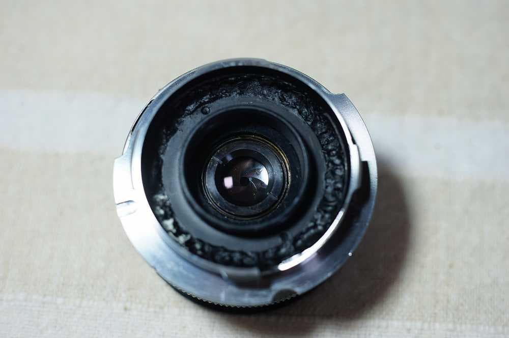 改造レンズ　D.zuiko-w F.C. 3.5cm F3.5