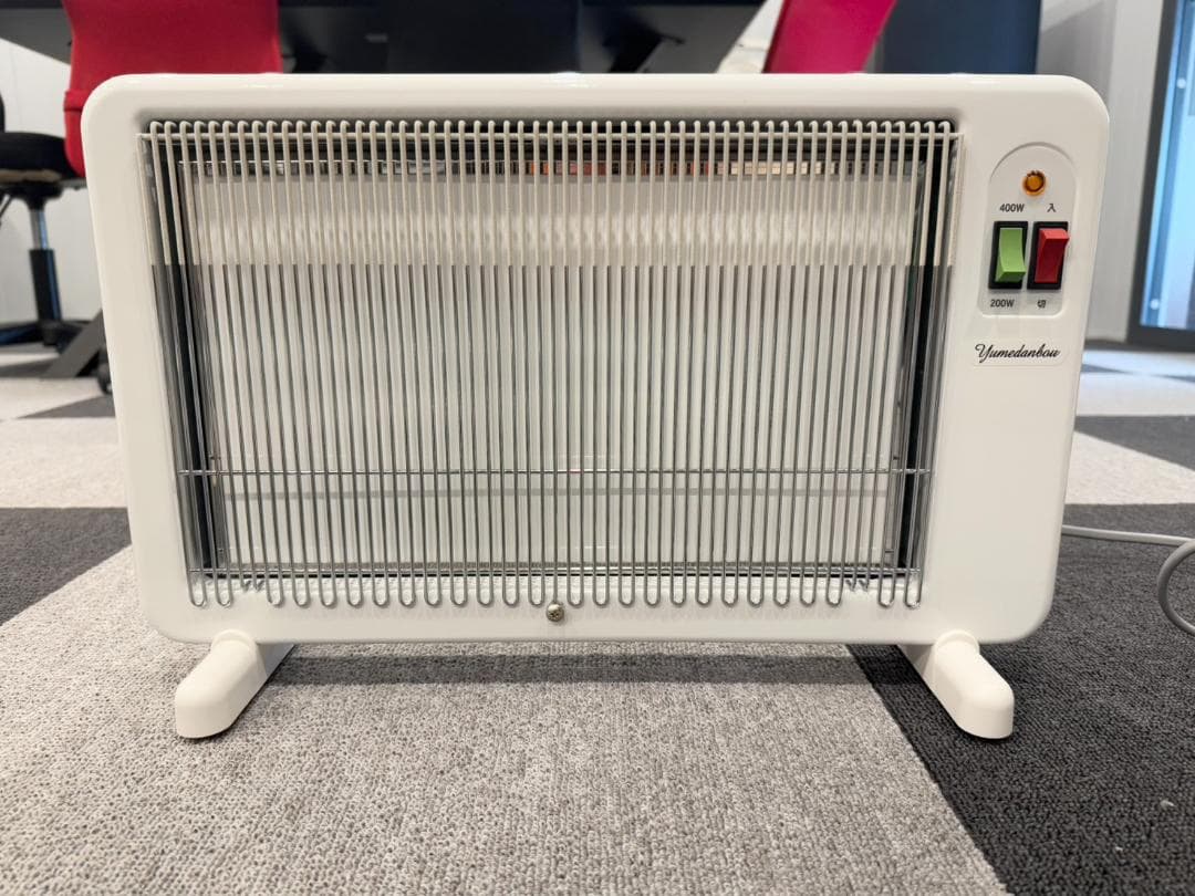 【美品】夢暖房 400型 YUME40-R17 遠赤外線パネルヒーター Amazon | 夢暖望 400型 (ベージュ) 累計販売台数26万台突破 日本製 遠