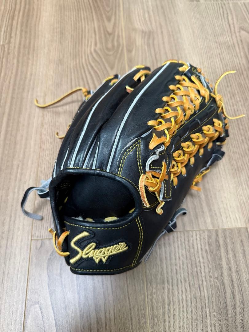 【6日まで値下げ】スラッガー 硬式 外野 久保田スラッガー 硬式外野手用 本格湯もみ型付け無料